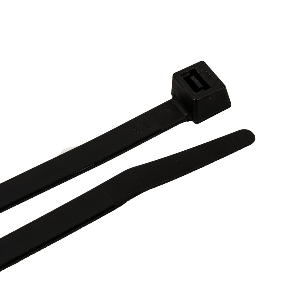 62067 Cable Ties, 8 in Black Heavy